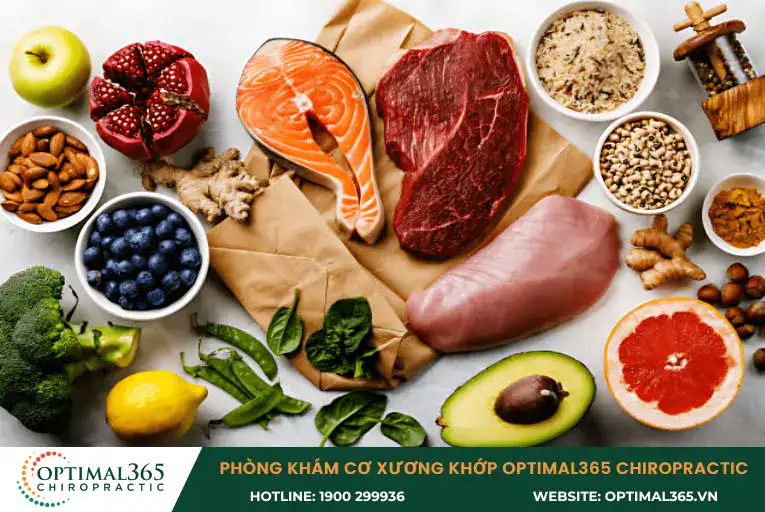 Chế độ ăn uống cân bằng và khoa học hỗ trợ quá trình điều trị thoái hóa cột sống hiệu quả