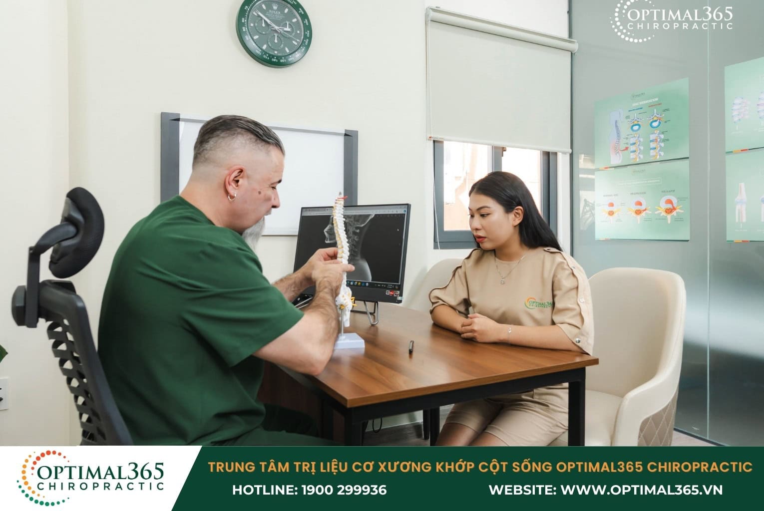 Phác đồ điều trị thoát vị đĩa đệm L4 L5 an toàn, hiệu quả tại Optimal365 Chiropractic.
