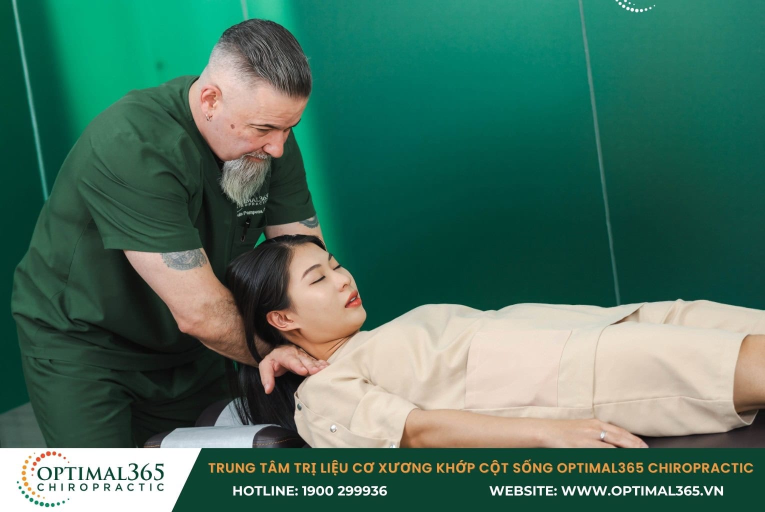 Phòng ngừa và điều trị thoái hóa đốt sống cổ gây đau đầu tại Optimal365 Chiropractic