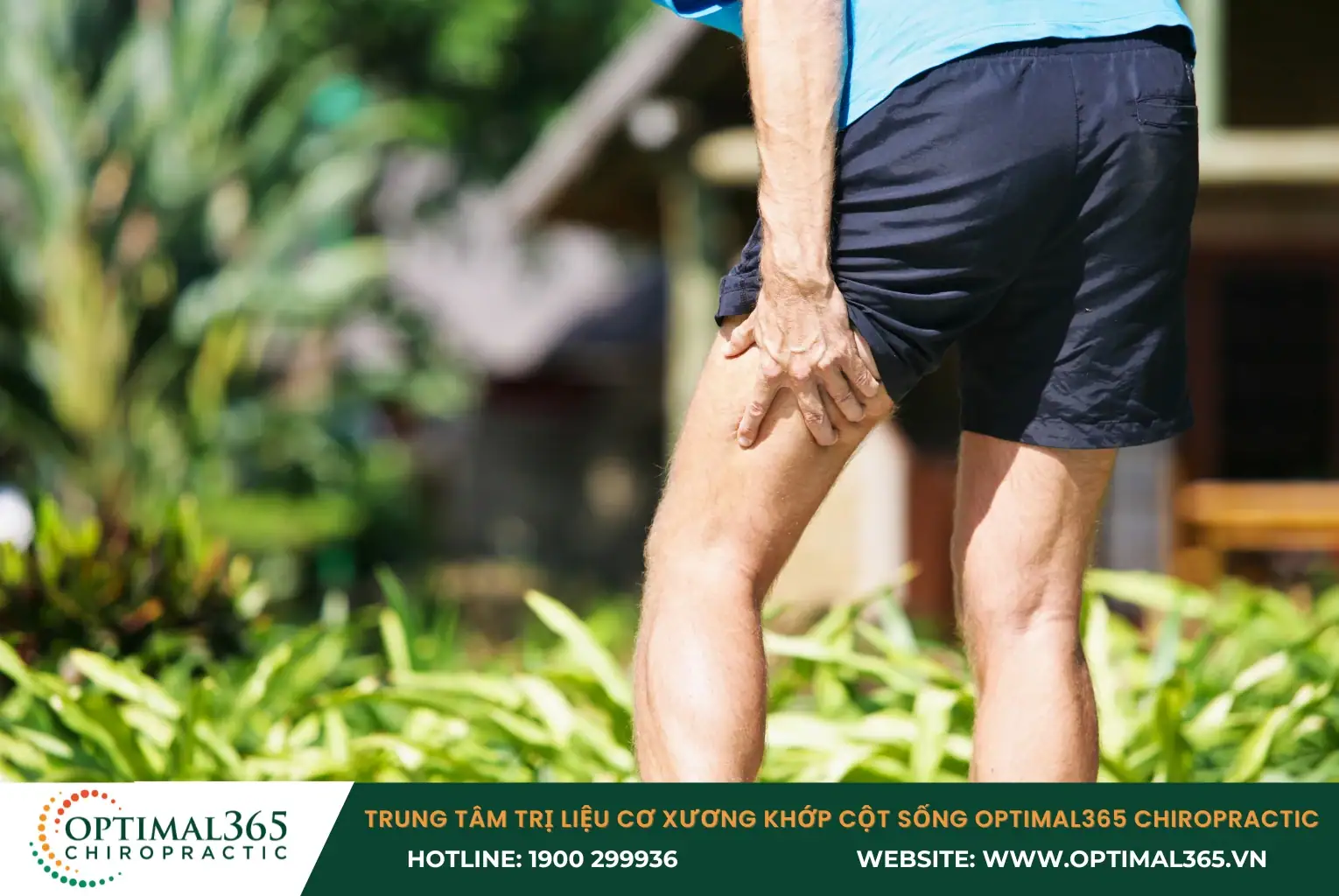 Chấn thương cơ hamstring có thể xuất hiện do đột ngột va chạm hoặc té ngã Chấn thương cơ hamstring có thể xuất hiện do đột ngột va chạm hoặc té ngã