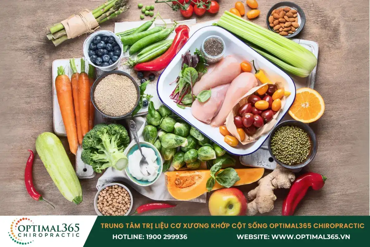 Thực hiện chế độ ăn đầy đủ, tốt cho xương khớp Thực hiện chế độ ăn đầy đủ, tốt cho xương khớp
