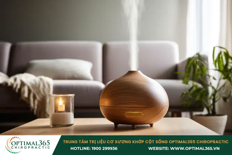 Giảm đau đầu hiệu quả bằng hương thơm tinh dầu Giảm đau đầu hiệu quả bằng hương thơm tinh dầu