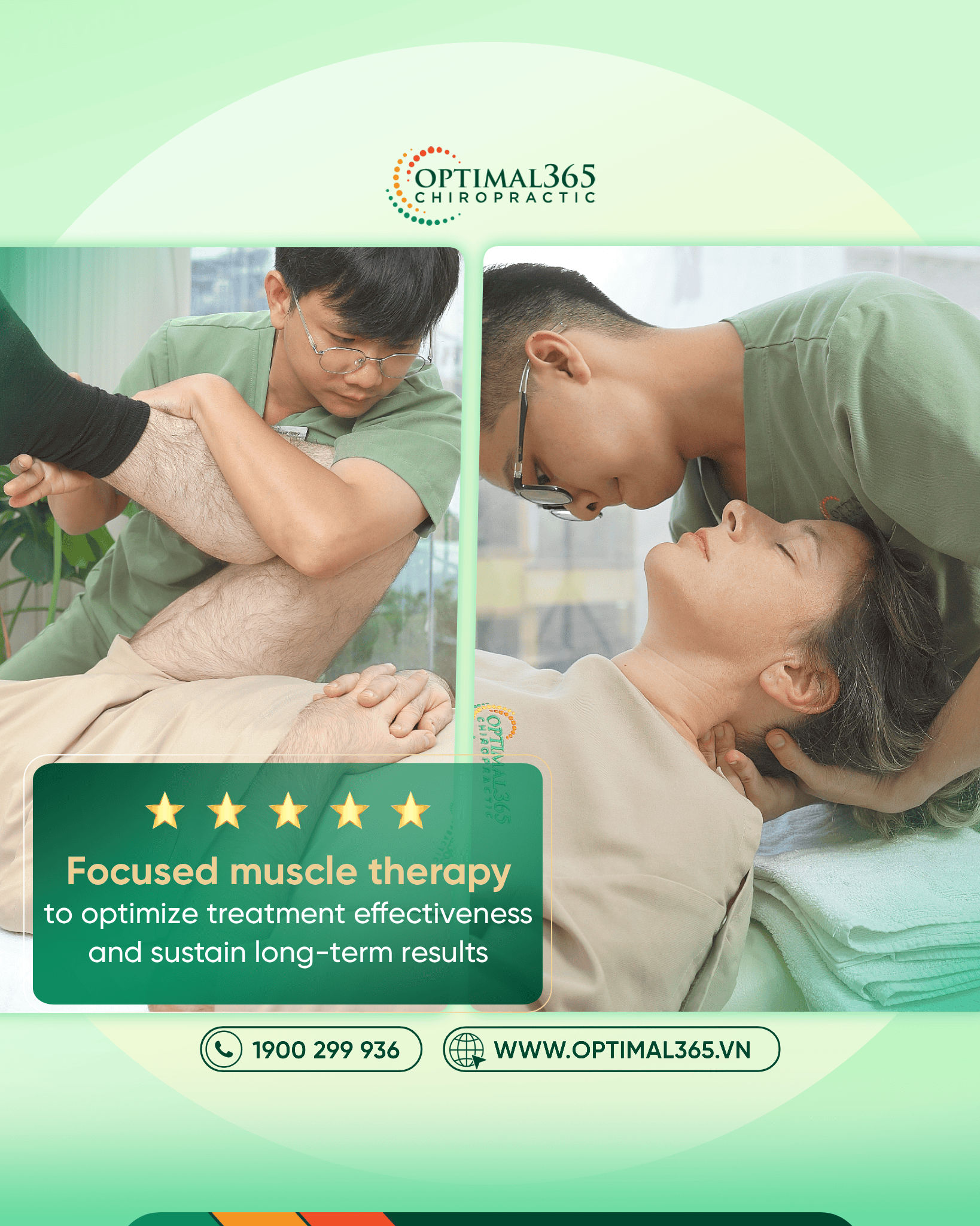Testimonial Optimal365 chiropractic